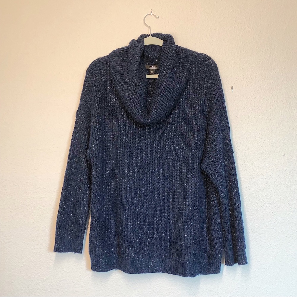Knitted Navy Sweater